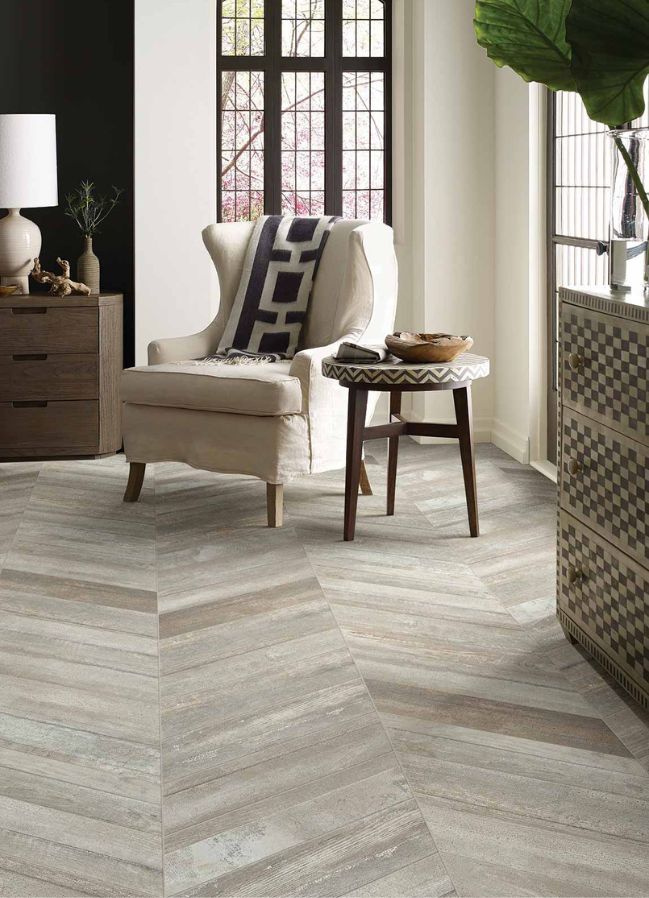 waterproof tile flooring in a living room