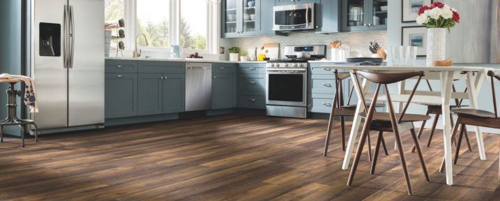 light luxury vinyl bedroom floor